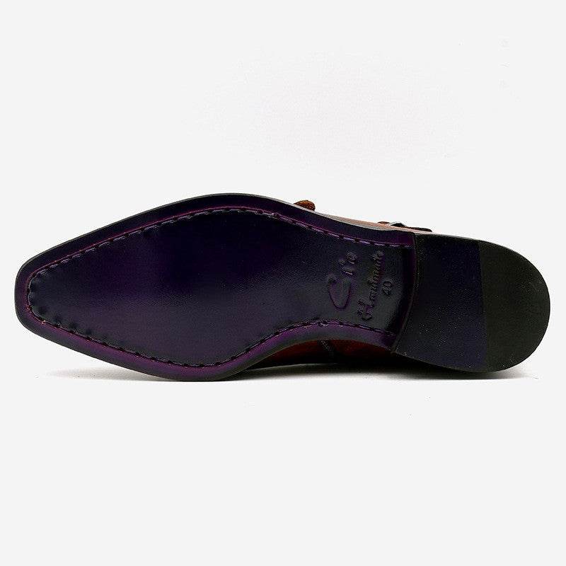 Quality Gentlemen's Handmade Leather Boots Distinguished Design formal wear Distinguished Fine Apparel