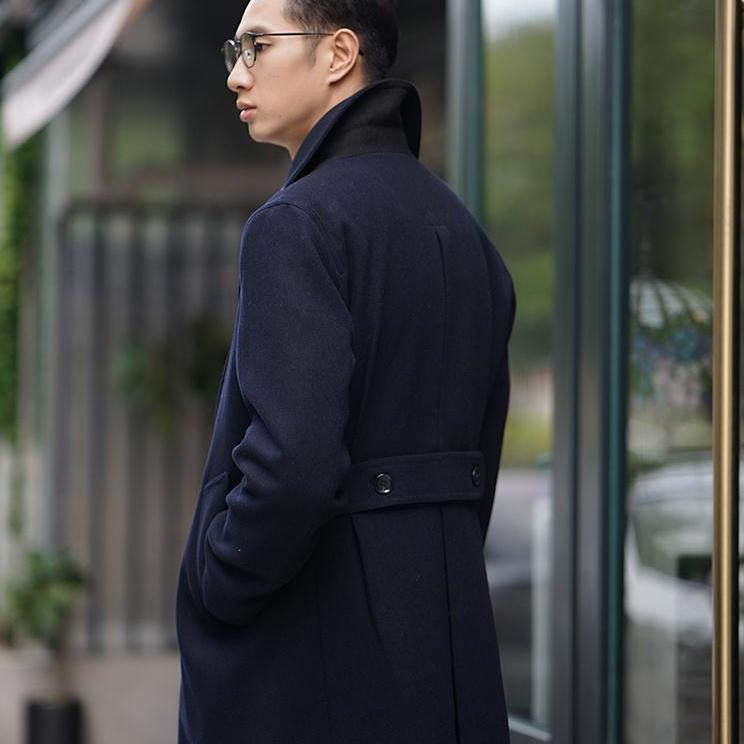 Classic Nautical style Men's Wool Coat mens coat Distinguished Fine Apparel