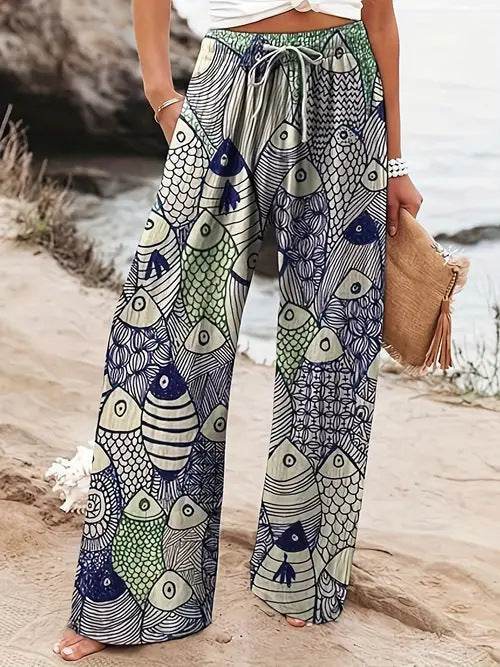 Casual Trending Eccentric Comfort Loose Casual Trousers for Women ladys pants Distinguished Fine Apparel MR10RQ250414K016 S