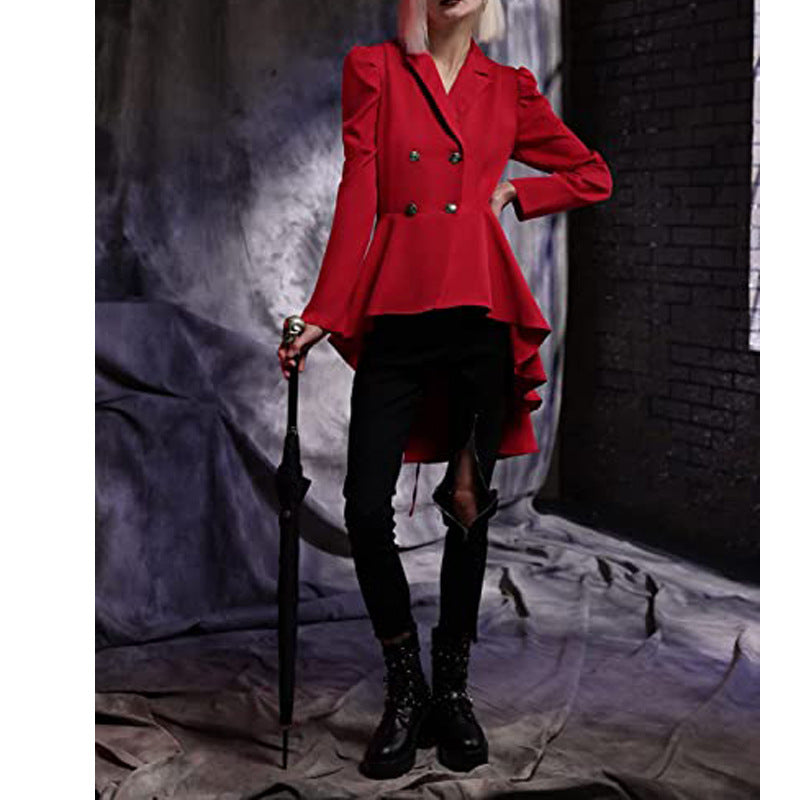 Waist-tight Distinguished Single-breasted Casual Jacket womens jacket Distinguished Fine Apparel