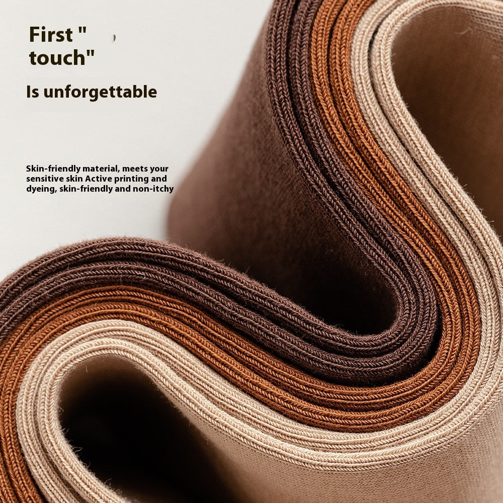 Pure Cotton Socks - Men's Business Formal Wear - Warmth And Elegance