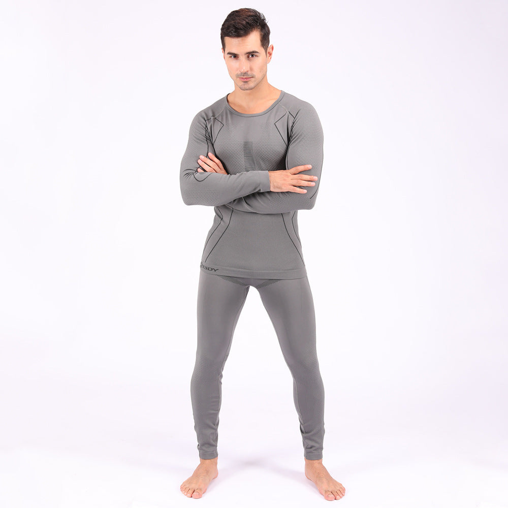 Pure Cotton Sports Knitted Thermal Underwear Mens Under wear Distinguished Fine Apparel
