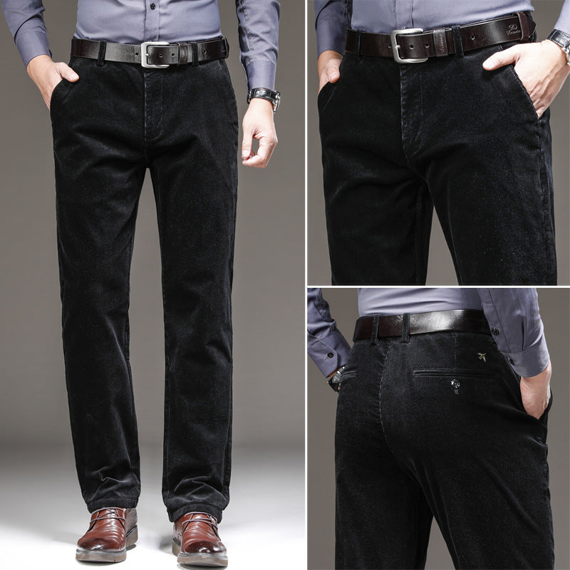 Autumn And Winter Men's Corduroy Pants mens pants Distinguished Fine Apparel
