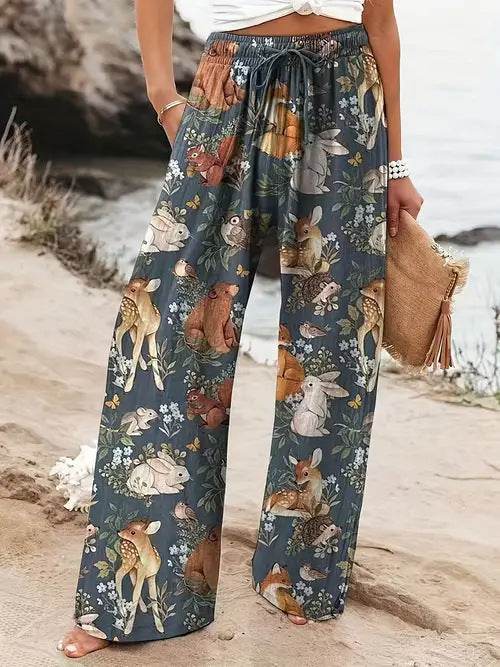 Casual Trending Eccentric Comfort Loose Casual Trousers for Women ladys pants Distinguished Fine Apparel