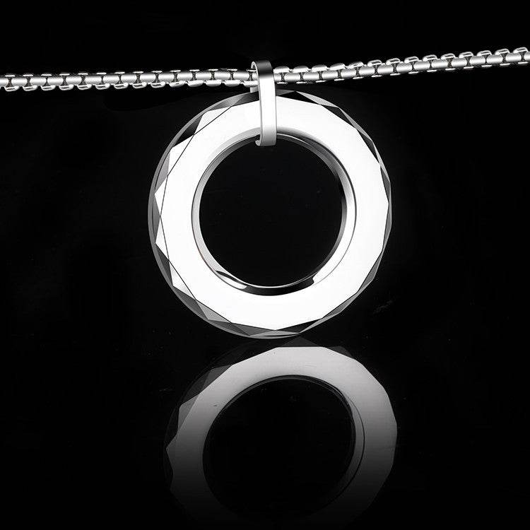 Tungsten Gold Men’s Necklace – Bold Hip-Hop Style Jewelry gents accessorys Distinguished Fine Apparel