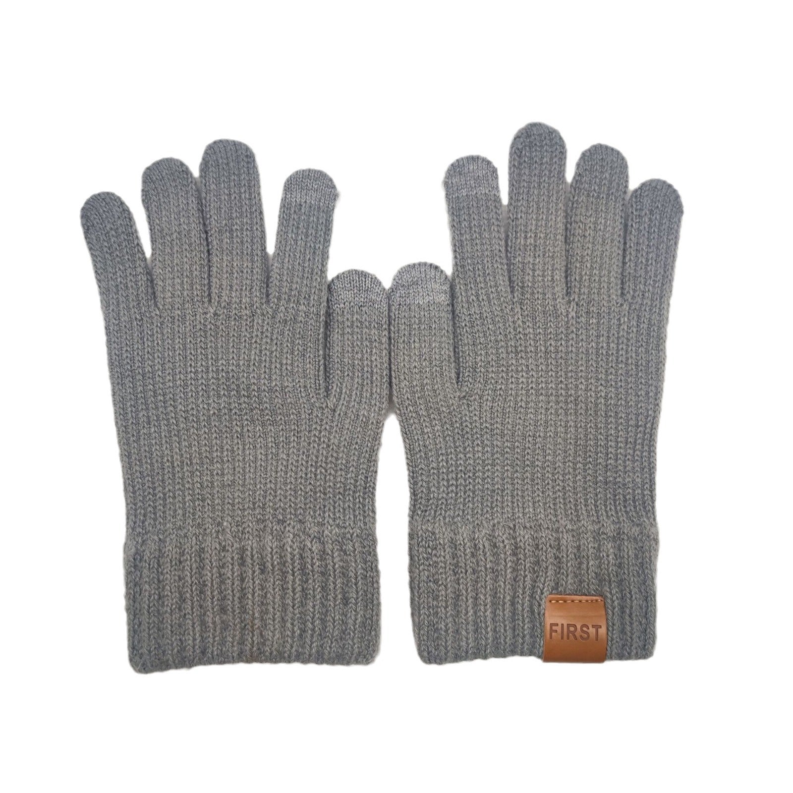 Men's And Women's Knitted Hat Scarf Gloves hat skarf gloves set Distinguished Fine Apparel