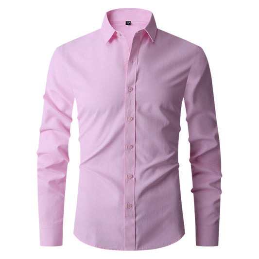 Long Sleeve Trendy Casual Slim-fit Shirt Men's Shirt Distinguished Fine Apparel