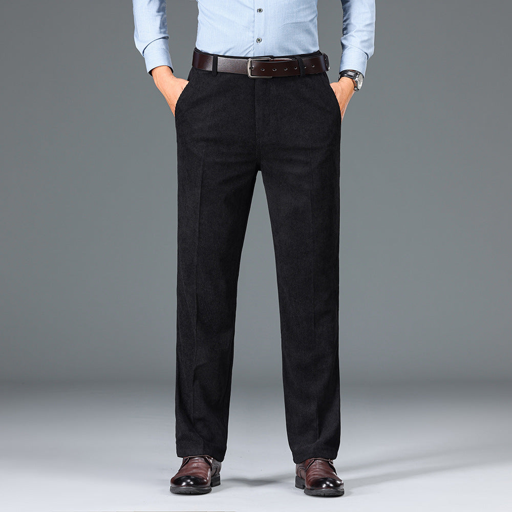 Autumn Spring Corduroy Men's Casual Pants mens pants Distinguished Fine Apparel